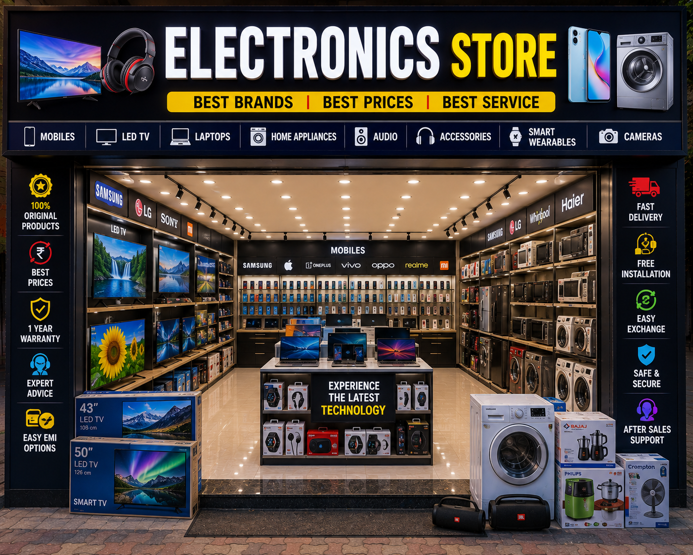 Electronics Shops