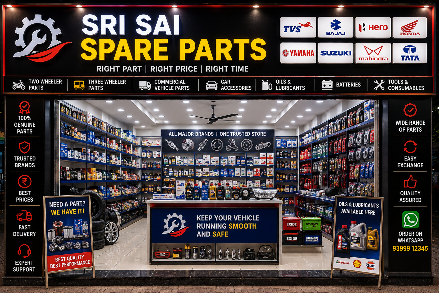 Spare Parts Shops